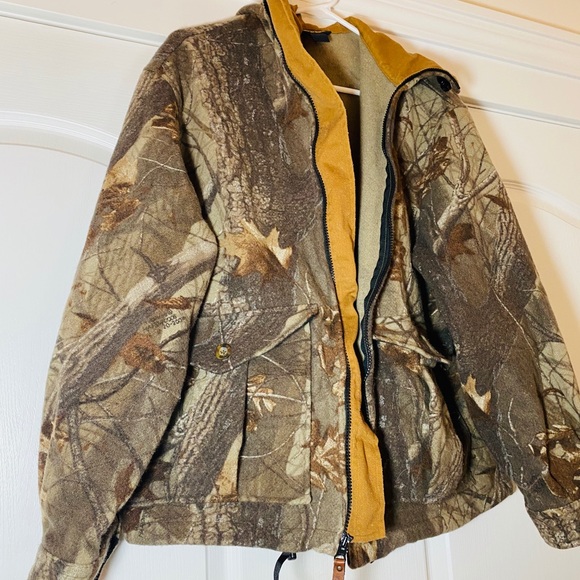 Vintage Woolrich 100% Wool Camo Oversized Men’s Jacket - Picture 9 of 13